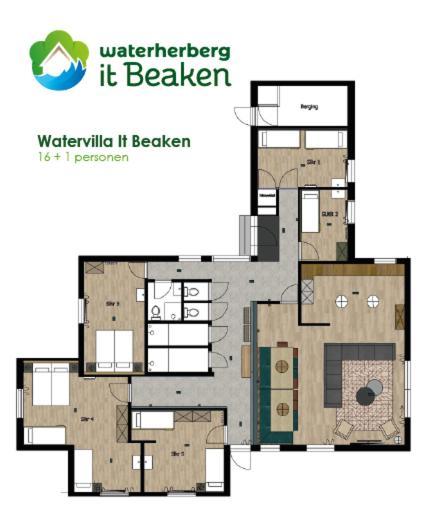 Watervilla It Beaken Heeg Extérieur photo